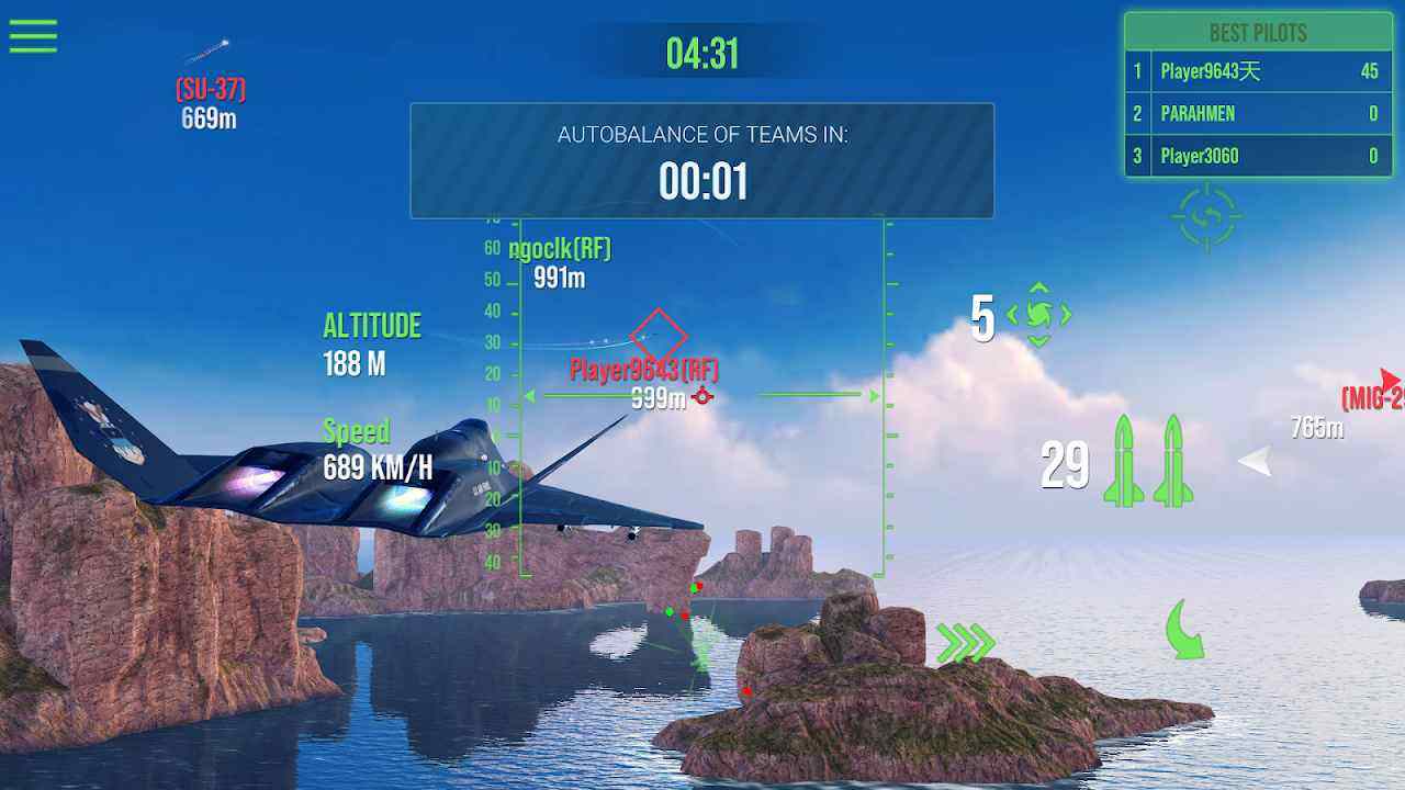 game Modern Warplanes mod hack